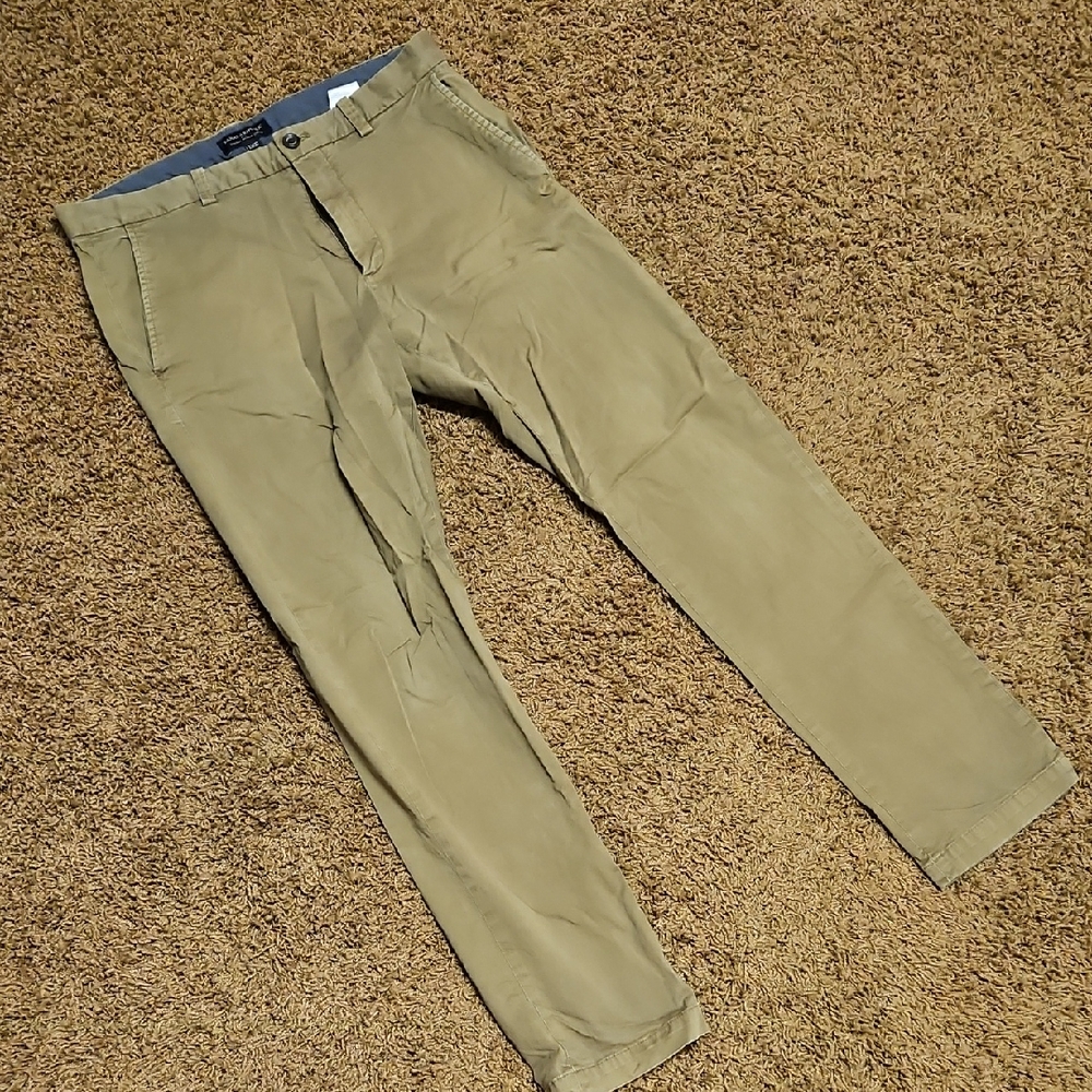 Banana Republic | Men's Tan Fulton Skinny Chino | 33x32